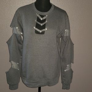 Gray Sweatshirt